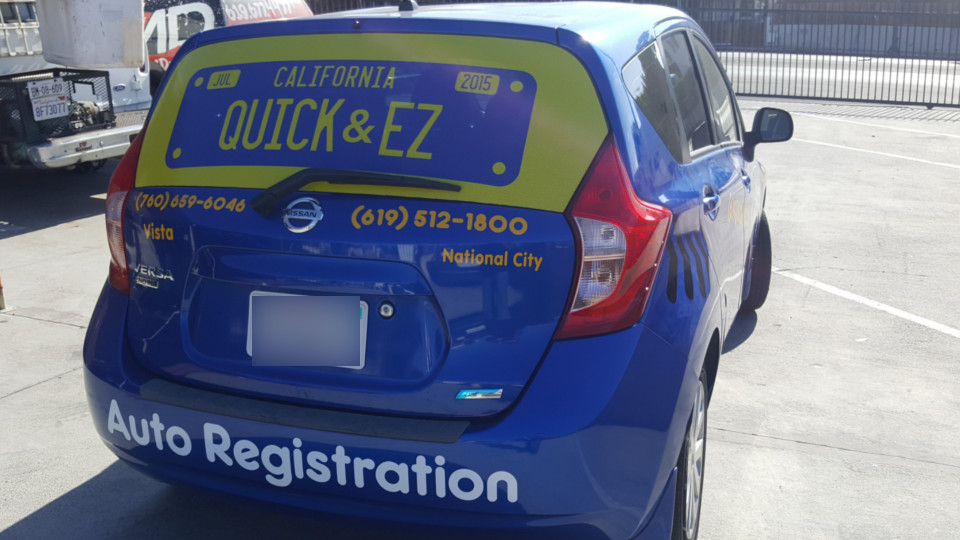 Quick & EZ nissan versa wrap